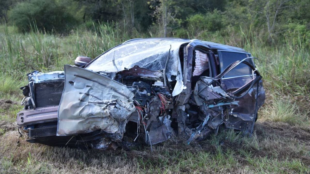 Saúl Salcedo sigue internado en Chaco tras choque fatal en ruta